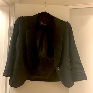 Black casual blazer